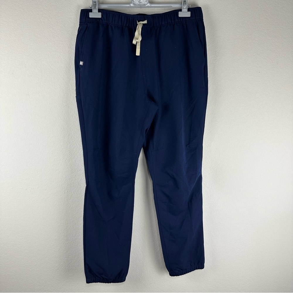 NEW Figs Men’s Dark Navy Blue Naga Medical Nursing Scrub Jogger Pants Size XL